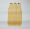 613 Lightest Blonde Straight Virgin Hair Bundles