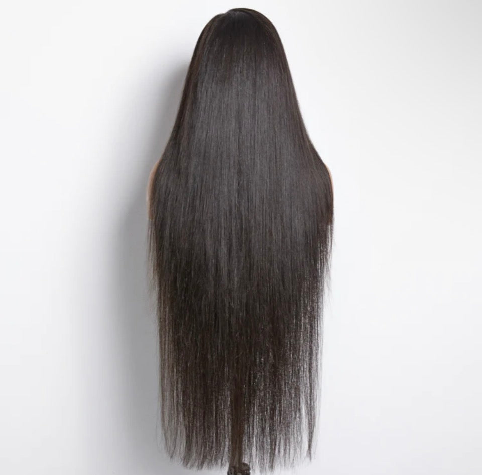 Straight HD 13x6 Glueless Lace Frontal Wig — 200% Density