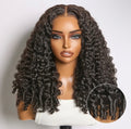 Burmese Curly 13x6 Glueless Lace Frontal Wig — 150% Density
